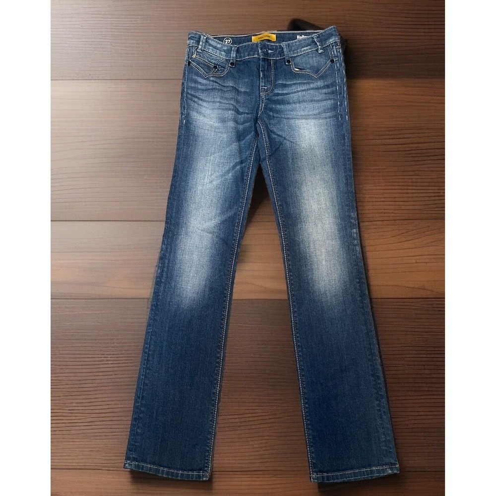 MEK DNM Womens Hollywood Straight Low Rise Denim Jean‎ Size 27